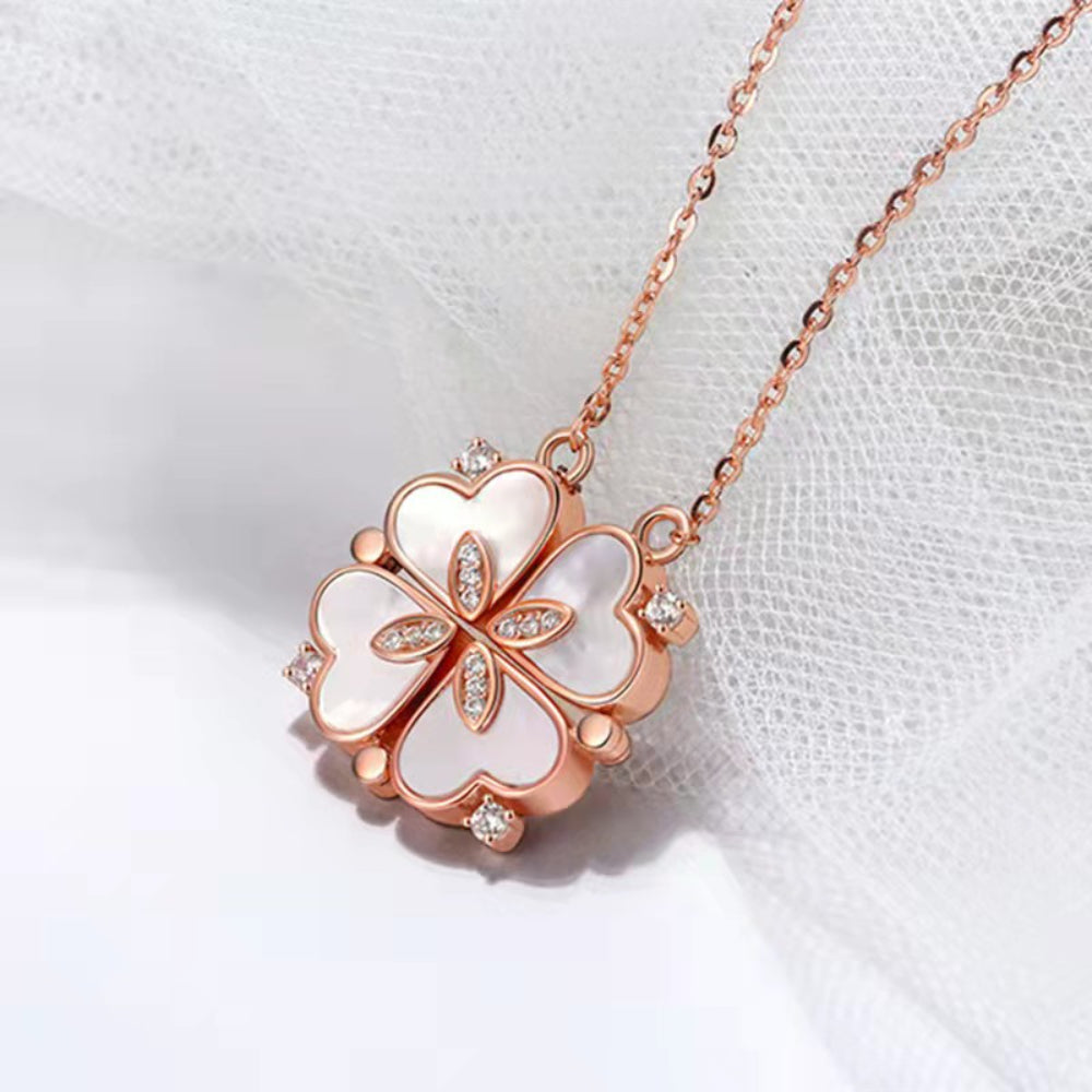 Eternal Clover Love Pendant - Eleganzairee